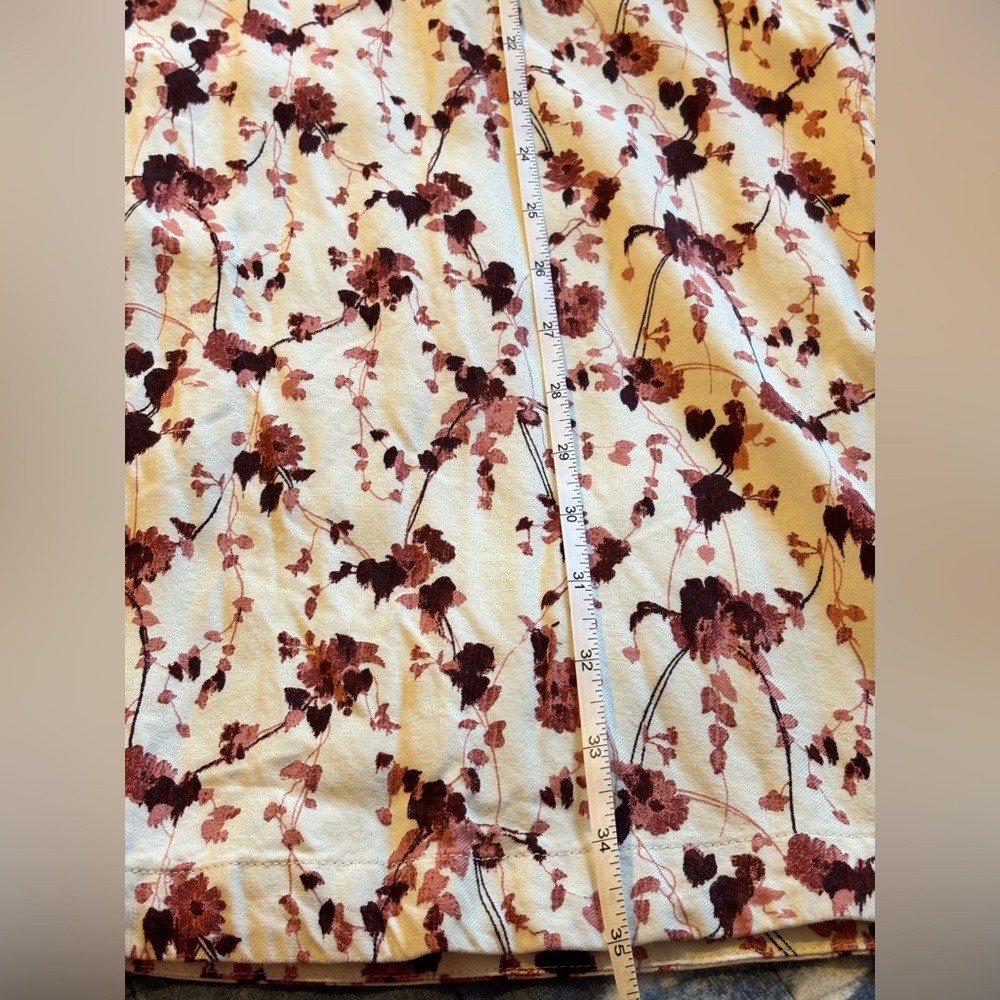 Melrose and Market Women’s Small Rayon Floral Print Maxi Skirt - Picture 7 of 7